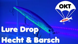 Ich hab wieder Pech Lure Drop Oktober von Hecht amp Barsch Unboxing UVTest [upl. by Nwahsyd]