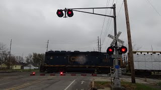 State Avenue Railroad Crossing 3 Indianapolis IN [upl. by Ahcsatan]