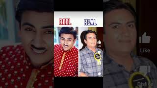 tmkocshort REEL VS REAL Tarak Mehta ka ulta chashma viralshorttrendingshort [upl. by Audun]