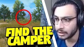 RAWKNEE vs PRO CAMPER BEST GILLIE SUIT CAMPER EVER  PUBG MOBILE HIGHLIGHTS  RAWKNEE [upl. by Llerdnek]