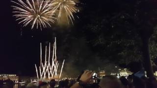 FEUERWERK ALSTERVERGNÜGEN HAMBURG 2016 [upl. by Aerdnu]