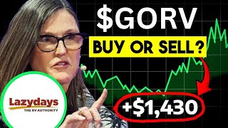 GORV Stock MASSIVE UPDATE targets and alerts GORV stock trading life insurance for mums [upl. by Arlen153]