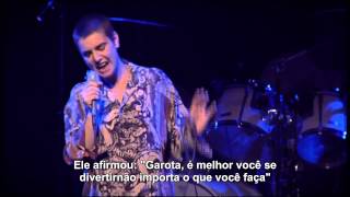 Sinead OConnor  Nothing Compares 2 U Live HD Legendado em PTBR [upl. by Zelle478]