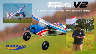 Durafly Tundra 1300mm V2 Flying  Sports Model  durafly Tundra hobby [upl. by Ayotl]