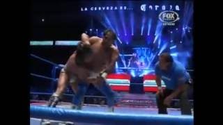 Negro Casas vs Blue Panther  Hair vs Hair CMLL 3212 [upl. by Sharai]