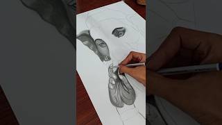 Sketch of graphite pencil Ganesh sketch trending drawing skeach sketch viralvideo shorts [upl. by Andrus]