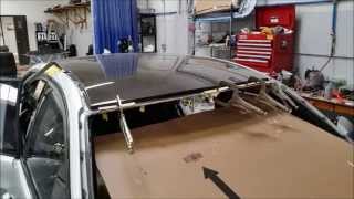 Carbon Fiber Roof Installation Overview  BMW [upl. by Arrek198]