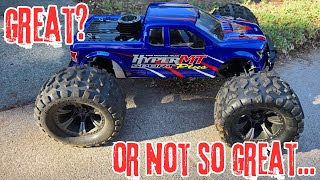 Hobao Hyper MT 18 Nitro Monster Truck  Not what I was expecting [upl. by Arraek594]