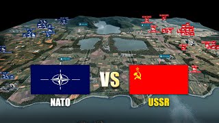 15000 NATO ARMY vs 15000 USSR ARMY  WARNO [upl. by Suivatnom]