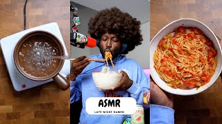 Late Night Ramen amp Chill  ASMR [upl. by Lalitta]