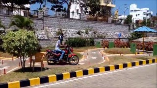 Two Wheeler Driving Test Trial [upl. by Cahn]