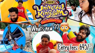 VGP UNIVERSAL KINGDOM 2023  New water rides and Dry rides😍 Complete TOUR UNLIMITED FUN🤣 [upl. by Nim]