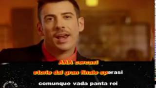 Francesco Gabbani  Occidentalis Karma karaoke  fair use [upl. by Eniarda326]