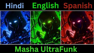 Masha UltraFunk in Different Language  Masha UltraFunk From Different Countries [upl. by Lonnard424]