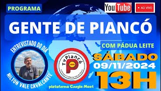 AO VIVO Entrevista com NILTON VALE CAVALCANTE [upl. by Drud]