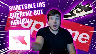 Swiftsole IOS Supreme Bot Review  The Best Budget Sneaker Bots 1 COP THE SUPREME PUCCI BOX LOGO [upl. by Belloir]