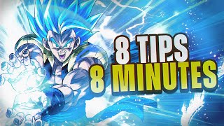 8 DB LEGENDS TIPS you MUST KNOW How to Play DB Legends Like a PRO amp Get Better EASY GUIDE [upl. by Trisa313]