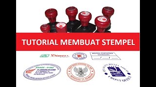 Tutorial membuat stempel lembaga menggunakan Corel Draw [upl. by Cheria169]