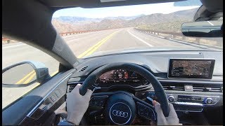 2018 Audi RS5 POV Drive [upl. by Drahser]