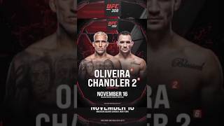 Charles Oliveira vs Michael Chandler 2 Pelea Oficial  UFC 309 [upl. by Lipman]