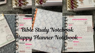 Happy Planner Bible Study Notebook Setup amp Flip Through plannercommunity happyplanner biblestudy [upl. by Tikna]