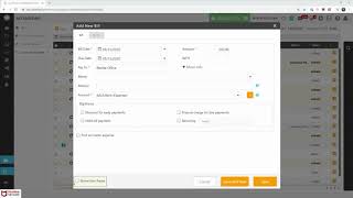 Adding Your Accounts Payable Bills  CosmoLex Support [upl. by Marb]