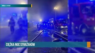 RAPORT NOCNE POŻARY NA ŚLĄSKU ● DZIEŁO ŚWIĘTEGO MIKOŁAJA ● FLAGI UKRAIŃSKIE W RYBNIKU 201124 [upl. by Sihtam]