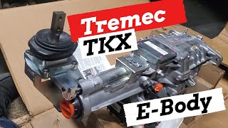 Silver Sport Transmission Tremec TKX E Body Mopar Install [upl. by Acnairb]