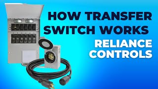 What is a transfer switch Reliance Controls 30 Amp 250Volt [upl. by Crowell221]