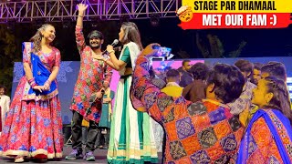 Stage Par Dhamaal Macha Di  Met Many Subscribers [upl. by Ecitsuj]