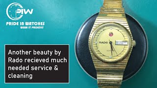 Rado Voyager Service amp Cleaning ETA2836 Movement  DIY  ASMR [upl. by Hayimas]