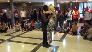 Enah amp Carolina at Kizomba Valencia Festival 2015 [upl. by Eugor309]