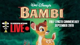 The Reviewing Network Live 057 Bambi Full Length Commentary [upl. by Auqinal213]