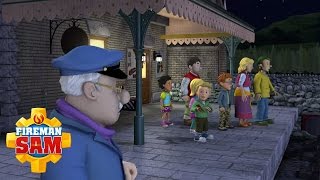 Fireman Sam US Official Fire at the Railway Station [upl. by Illib]