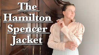 I made the Hamilton Spencer Jacket for a job interview  Sew With Me Ep 1  Historical Sewing Vlog [upl. by Eigger]