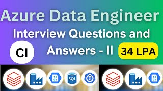 Azure Data Engineer Interview Questions and Answers  II  3  9 Years  Live Experience  Product [upl. by Behnken]