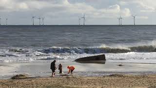 Caister Beach Norfolk uk [upl. by Attenol]