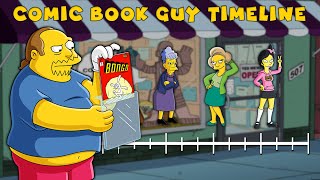 The Complete Comic Book Guy Timeline [upl. by Akimad]