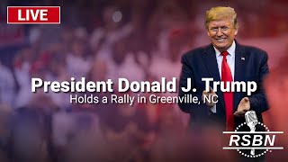 LIVE REPLAY President Trump Holds a Rally in Greenville NC  102124 [upl. by Yenffad]