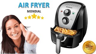 AIR FRYER FRITADEIRA SEM ÓLEO  MONDIAL  REVIEW  MELHOR CUSTO BENEFÍCIO [upl. by Gravante]