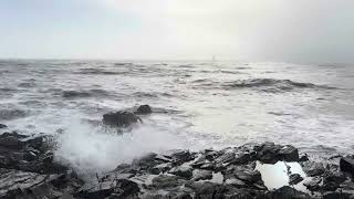 Whaleback Lighthouse on a foggy day [upl. by Aicemed432]