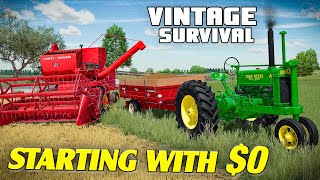 STARTING WITH 0  Vintage Survival FINAL SERIES  Episode 1 [upl. by Newbill]