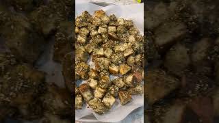 Za’atar Bites with Rustic Bread and Labne Dip Easy Middle Eastern Snack Recipe [upl. by Atiral141]