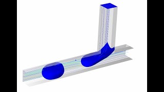 Comsol Analysis of droplet generation in Ttube tutorial T 型管中的液滴产生分析 [upl. by Enytnoel333]