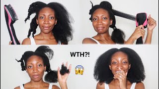 I TRIED THE BEST BLOWDRYER FOR 4C HAIR AND THIS IS WHAT HAPPENED [upl. by Aynav]