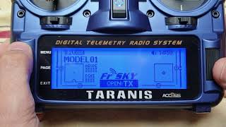 Taranis X9D Plus SE 2019 first power on [upl. by Norri]