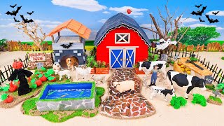 6 Minutes Satisfying Build Halloween Farm Diorama  The Farmers Story with Halloween Pumpkins [upl. by Bowyer]