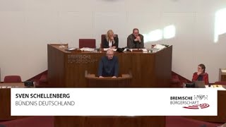 quotAntrag des Beirats Obervielandquot Rede von Sven Schellenberg Bündnis Deutschland am 16 April 2024 [upl. by Mervin]