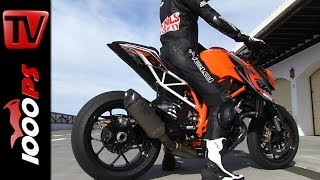 KTM 1290 Super Duke R  Akrapovič Sound  192PS Racing Edition [upl. by Aitnom]