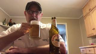 Birra Moretti Premium Lager 46 abvThe Beer Review Guy [upl. by Nosreip]